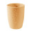 Mug de voyage réutilisable en plastique jaune 35 cl 1