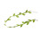 Κολιέ Green Leaf Choker με ρυθμιζόμενη αλυσίδα κλείδας 3