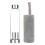 Glasvattenflaska Borosilikat 550 ml 1