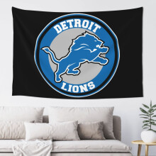 Detroit Lions dekoratív gobelin hálószobába való falra