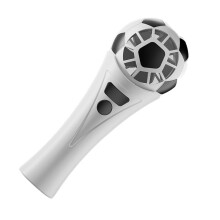 Mini Soccer Handheld Fan With USB Rechargeable Energy And-White