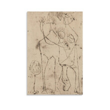 Affiche abstraite sur toile de Jackson Pollock, 30 x 45 cm