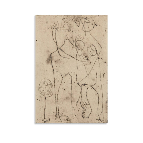 Affiche abstraite sur toile de Jackson Pollock, 30 x 45 cm