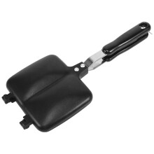 Grill-Sandwichmaker, antihaftbeschichtete Aluminium-Wendepfanne