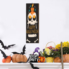 Cartello decorativo da parete per porta di Halloween Capino, 1 pezzo
