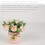 Arranjo de rosas em vaso de cerâmica (1 unidade) 1