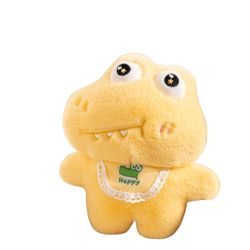 Pluche krokodil in cartoonstijl (23 cm)