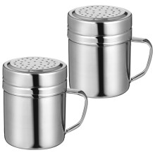 Bouteille à épices, distributeur de sel et poivre en acier, 2 pièces
