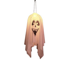 Halloweenske reťazové svetlá do interiéru, LED duchová tekvica, zásuvka