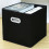 Ensemble de 6 cubes de rangement en tissu beige 1