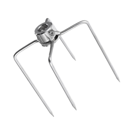 Grillgaffel - Roterande spettgaffel, 2-pack