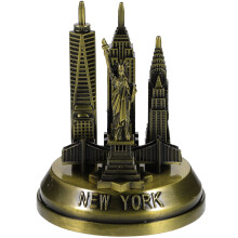 Maquette en alliage de la statue en métal du monument de New York