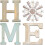 Farmhouse windmill clock wall sign black rustic 1