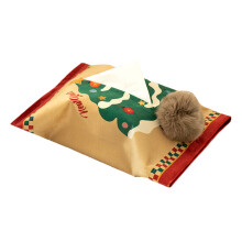 Juego de toallas de papel navideñas con caja decorativa (1 unidad)