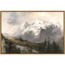 Impression sur toile paysage marin vintage apaisant 8x10