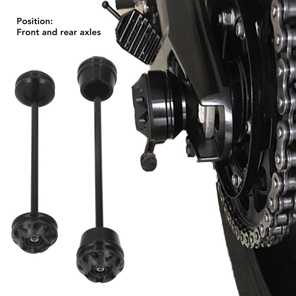 Pair Of Axle Sliders For Mt-07 2014-2016 7340572114143