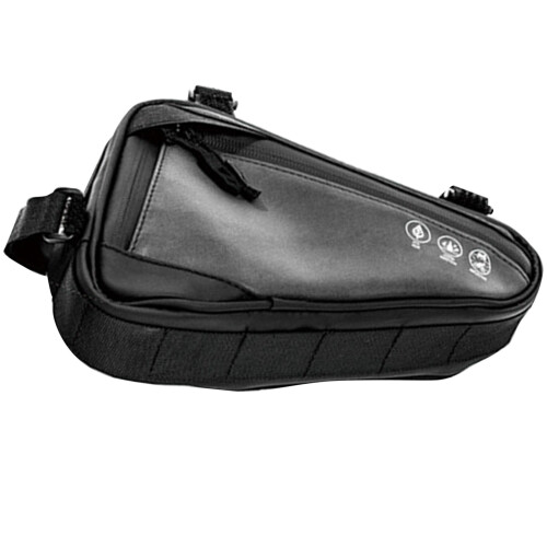 Bicycle Frame Pouch with Reflectors