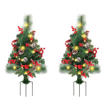 Guirlande lumineuse solaire pour sapin de Noël, décoration extérieure 1
