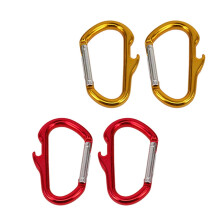 Aluminium Alloy Hooks Outdoor Kettle Carrying Clips 4 Pcs