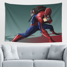 Tapisserie murale Spider-Man, décoration intérieure, 152 x 102 cm