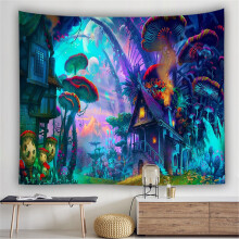 Tapisserie murale décorative avec coussin (1 pièce)