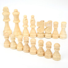 Eco Wood Chess Pieces Only