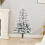 Kayannuo 45CM flocked artificial Christmas tree with 200 1