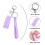 1Pièces Ornement - Violet Pour Et Sac 7