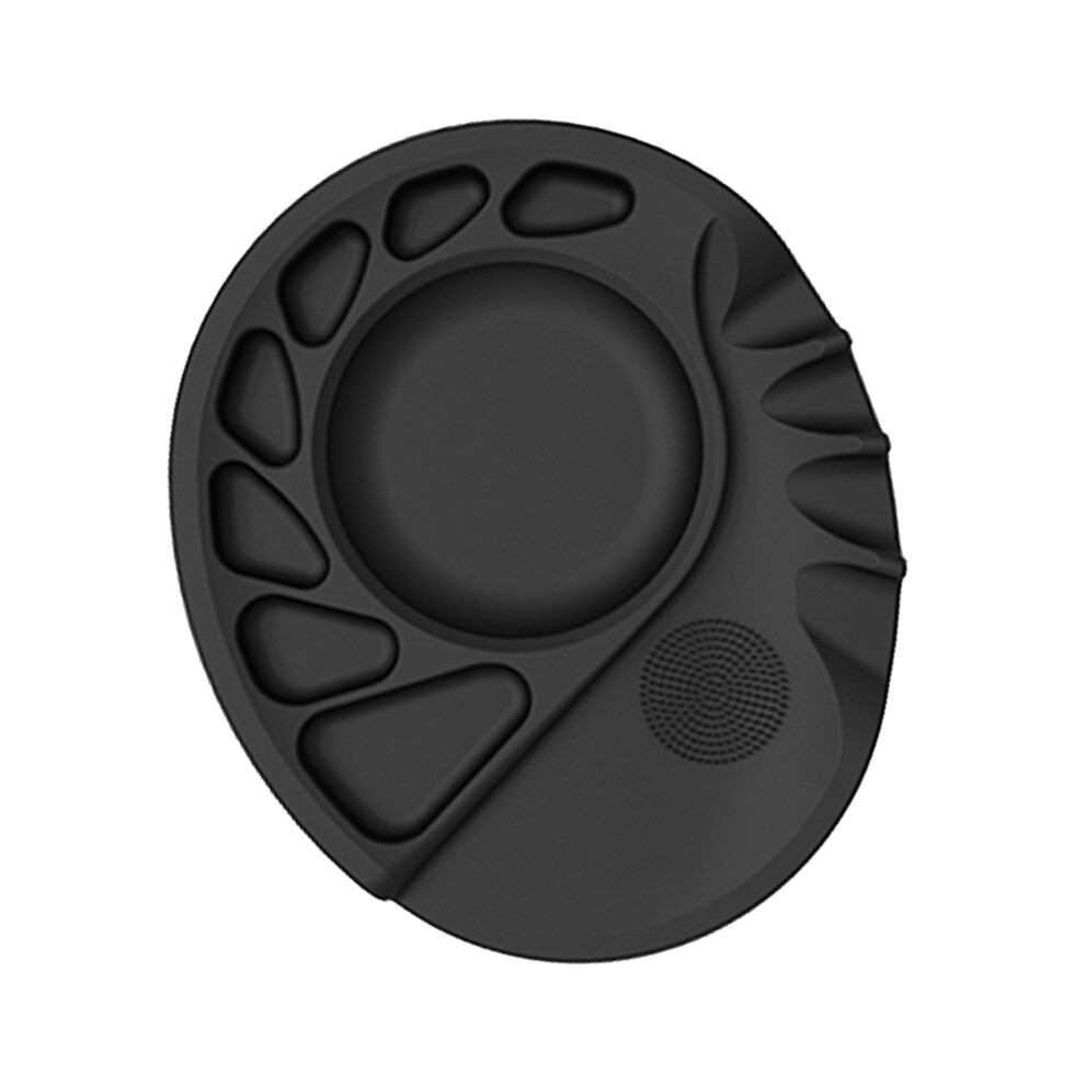 Black Professional Silicone Makeup Artist Palette Portable