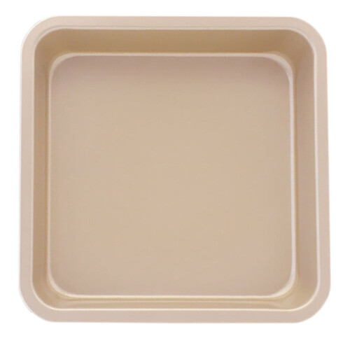 Assadeira quadrada de aço carbono para forno, 23 cm (9 polegadas)
