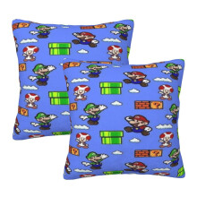 Obliečky na vankúše Mario 18" x 18" balenie 2 kusov