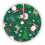 Saia para árvore de Natal rústica, decoração de inverno, 91 cm (36 polegadas) 1