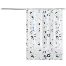 Douchegordijn van waterdichte stof, 32 x 71 inch.