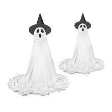 Halloween-ulkovalaistut kummituskoristeet 2 kpl 82,6 tuumaa