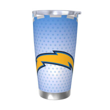 Thermos in acciaio inossidabile con logo della squadra di calcio (20 oz)
