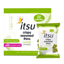 Wasabi Flavour Seaweed Thins 5g Pack of 32