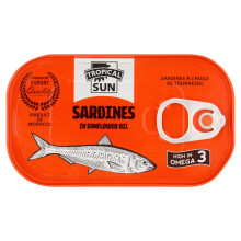 Sardines in Sunflower Oil 125g Pack of 12