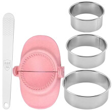 Dumplingvormpjesset, 3-delig, compacte raviolivorm