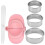 Dumpling Maker Cutter Set 3 Pieces Compact Ravioli Mold 1