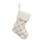 Gold Glitter Christmas Socks 9 Inch 1