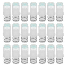 30Pcs Plastic Metal Pump Replacement for Face Cream and Serum Bottles