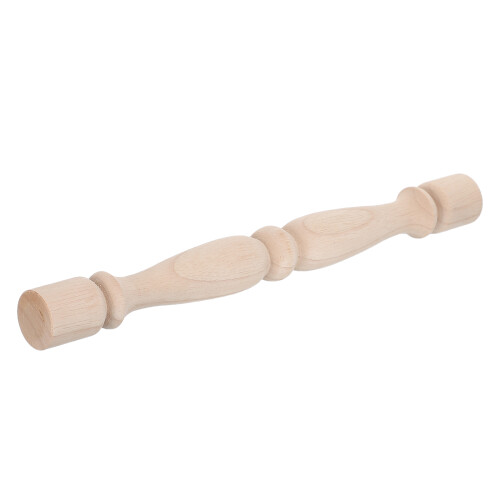 Khaki Hardwood Baluster Spindles Unpainted DIY Decorative Posts