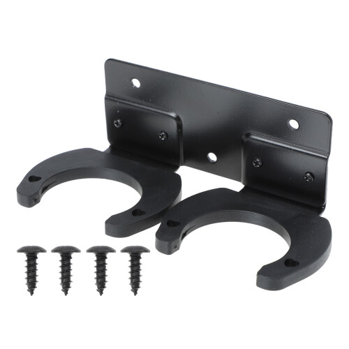 support micro suspendu ktv avec 2 fentes -microphone fer