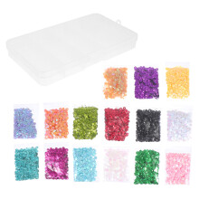 Bright Plastic DIY Sequins for Clothing Decoration and Crafts