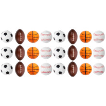 24St Party Stressballen PU, Decompressie Speelgoed Met Sportbal Design