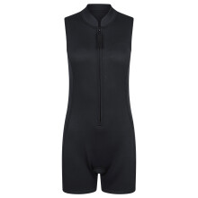 (8 UK - 10 UK, Jet Black) Mountain Warehouse Womens/Ladies Shorty Sleeveless Wetsuit