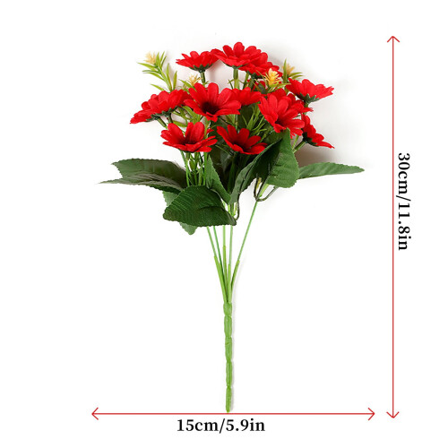 Artificial Gerbera Flowers 30cm x 2 1