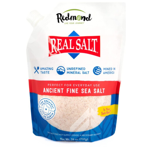 Real Salt Natural Unrefined Fine Salt
