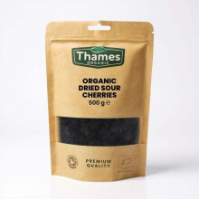 Organic Dried Sour Cherries Pitted GMO Free 500g