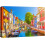 Leinwandbild Venedig Canal Grande Neonboote 32x48 1